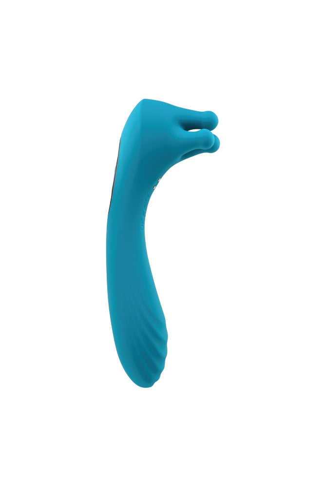 Evolved - Heads or Tails Double Ended Vibrator - Blue - Stag Shop