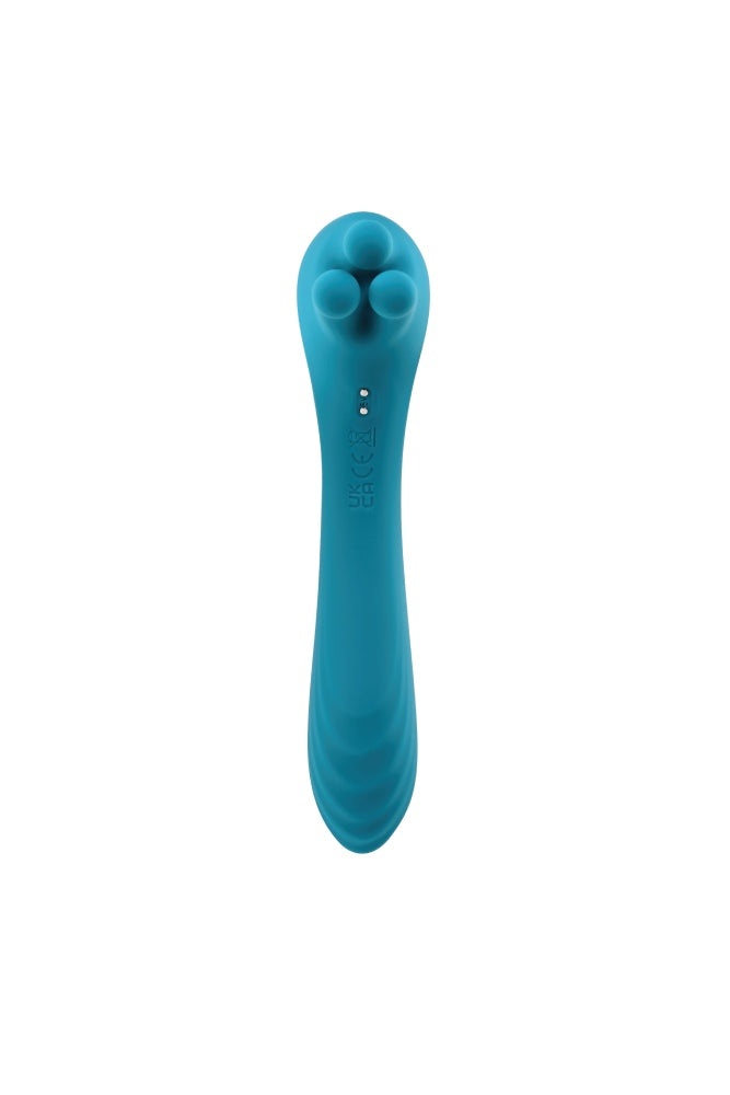 Evolved - Heads or Tails Double Ended Vibrator - Blue - Stag Shop