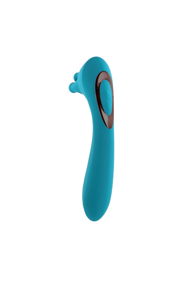 Evolved - Heads or Tails Double Ended Vibrator - Blue - Stag Shop