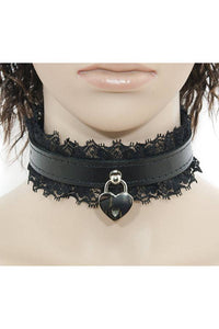 Thumbnail for Ego Driven - Fancy Heart Collar - Black - Stag Shop