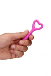 Ouch by Shots Toys - Silicone Heart Vaginal Dilator Set - Pink - Stag Shop