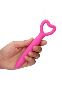 Thumbnail for Ouch by Shots Toys - Silicone Heart Vaginal Dilator Set - Pink - Stag Shop