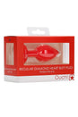 Ouch by Shots Toys - Diamond Heart Butt Plug - Assorted - Stag Shop