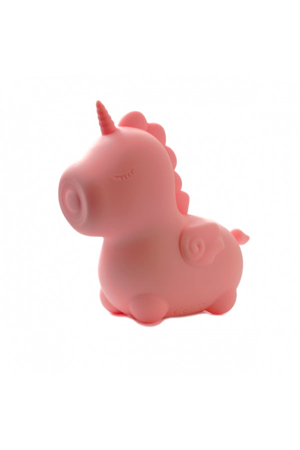 Creative Conceptions - Unihorn Heart Throb Pulsing Vibrator - Pink - Stag Shop