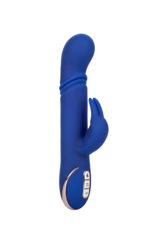 Cal Exotics - Jack Rabbit Signature - Heated Thrusting G Rabbit - Blue - Stag Shop
