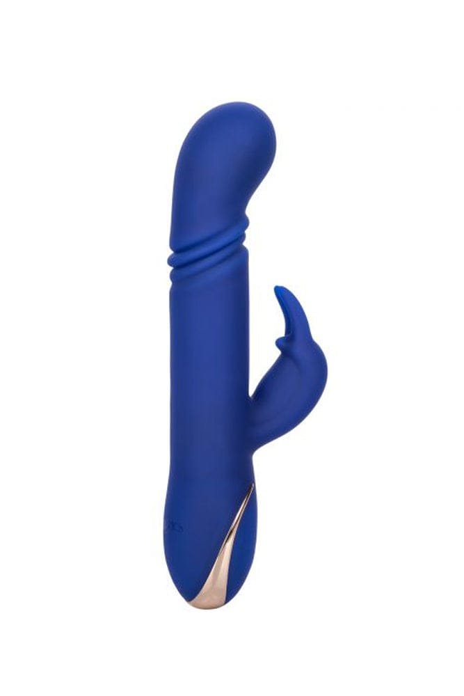 Cal Exotics - Jack Rabbit Signature - Heated Thrusting G Rabbit - Blue - Stag Shop