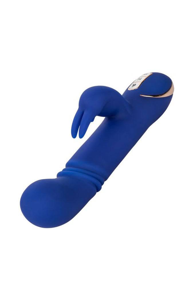 Cal Exotics - Jack Rabbit Signature - Heated Thrusting G Rabbit - Blue - Stag Shop