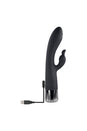 Evolved - Heat up & Chill Heating and Cooling Rabbit Vibrator - Black - Stag Shop