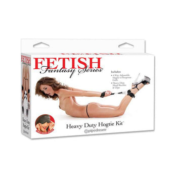 Pipedream - Fetish Fantasy - Heavy-Duty Hogtie Kit - Black - Stag Shop