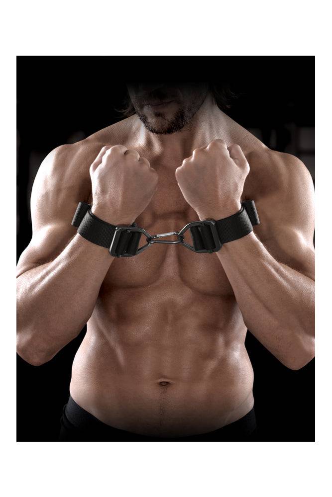 Pipedream - Command by Sir Richard's - Heavy-Duty Cuffs - Black - Stag Shop