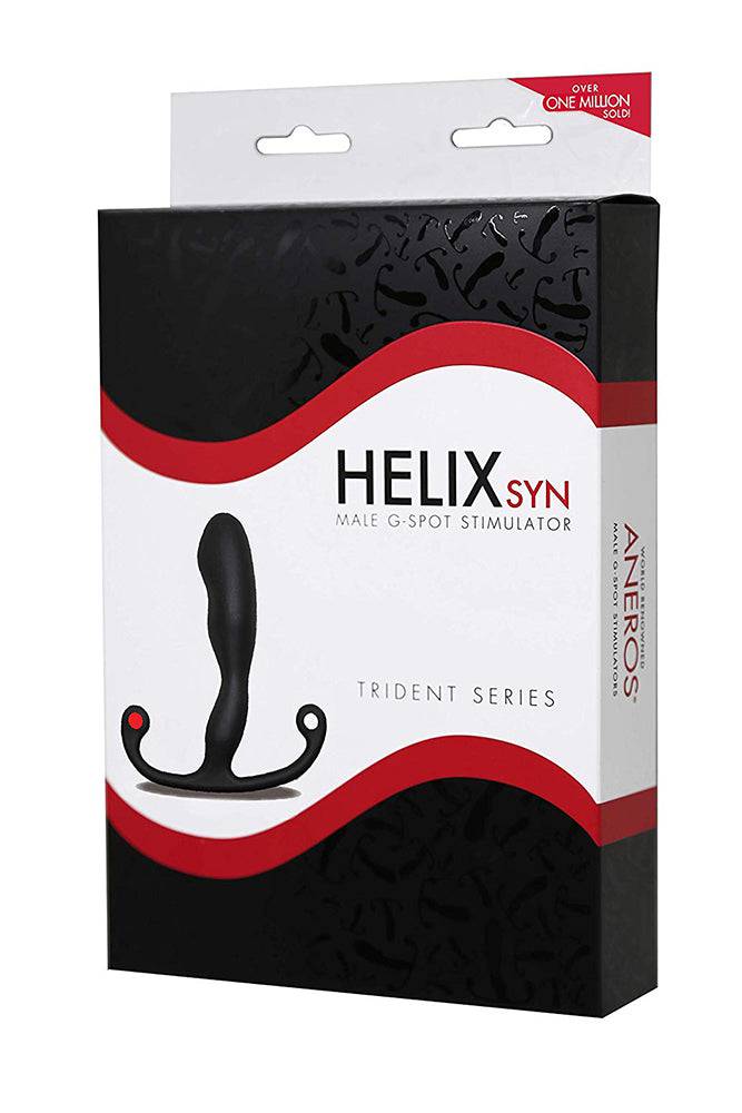 Aneros - Helix Syn Trident Prostate Massager - Black - Stag Shop