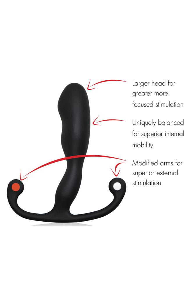 Aneros - Helix Syn Trident Prostate Massager - Black - Stag Shop