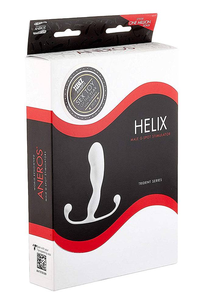 Aneros - Helix Trident Prostate Massager - White - Stag Shop
