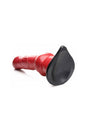 XR Brands - Creature Cocks - Hellhound Canine Penis Silicone Dildo - Red - Stag Shop