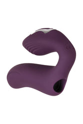 Evolved - Helping Hand - Dual Stimulation Finger Vibrator - Purple - Stag Shop