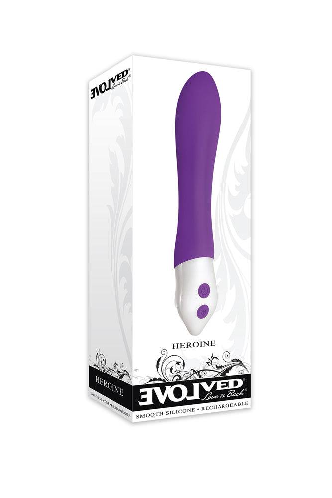Evolved - Heroine Classic Vibrator - Purple - Stag Shop