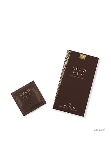 Lelo - Hex Respect XL Condoms - 12 Pack - Stag Shop