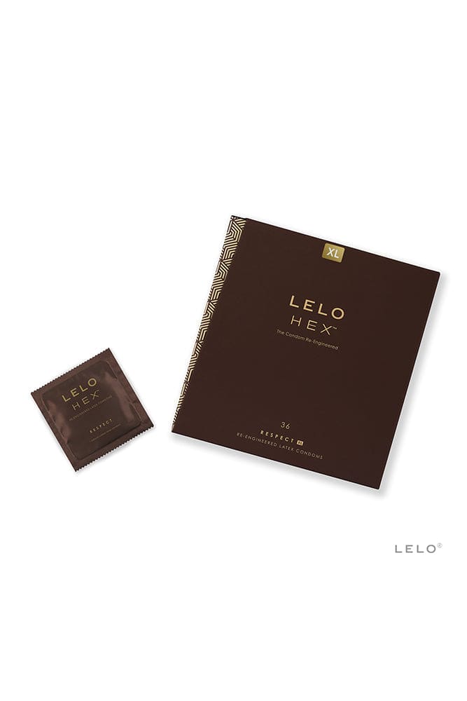 Lelo - Hex Respect XL Condoms - 36 Pack - Stag Shop