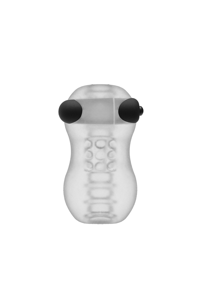 Doc Johnson - GoodHead - Vibrating Helping Head Stroker - Pro - Stag Shop