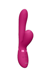 Shots Toys - VIVE - Hide Airwave & Pulse Wave G-Spot Vibrator - Pink - Stag Shop