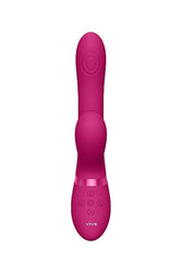 Shots Toys - VIVE - Hide Airwave & Pulse Wave G-Spot Vibrator - Pink - Stag Shop