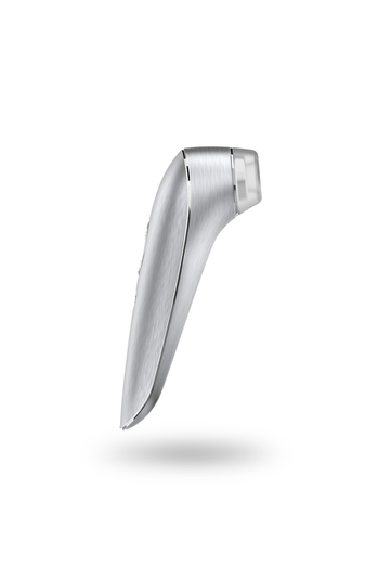 Satisfyer - Luxury - High Fashion Clitoral Stimulator - Silver - Stag Shop