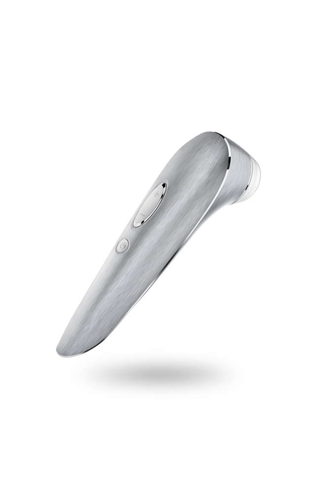 Satisfyer - Luxury - High Fashion Clitoral Stimulator - Silver - Stag Shop