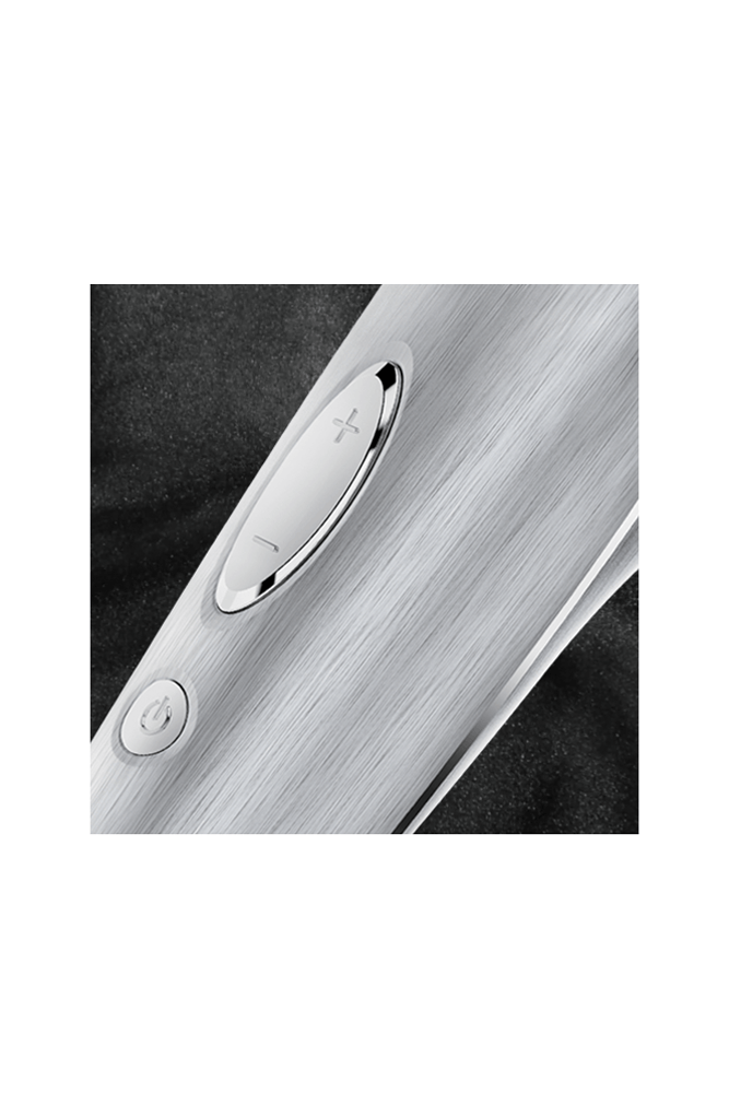 Satisfyer - Luxury - High Fashion Clitoral Stimulator - Silver - Stag Shop