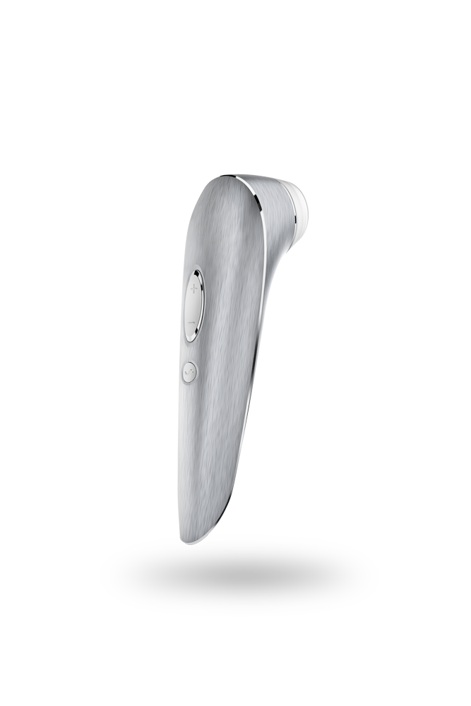 Satisfyer - Luxury - High Fashion Clitoral Stimulator - Silver - Stag Shop