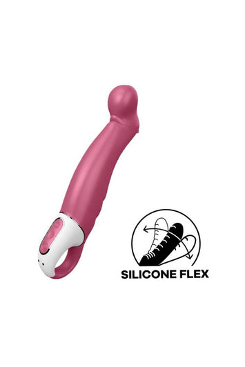 Satisfyer - Petting Hippo Vibrator - Pink - Stag Shop