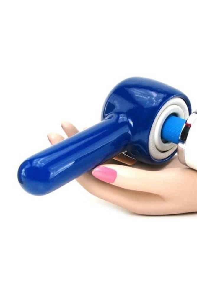 Vibratex - Wonder Wand Straight Attachment - Blue - Stag Shop