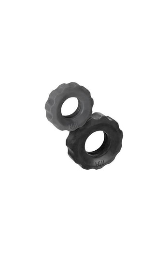 Oxballs - Hunkyjunk - Cog 2-Pack Cock Rings - Assorted - Stag Shop