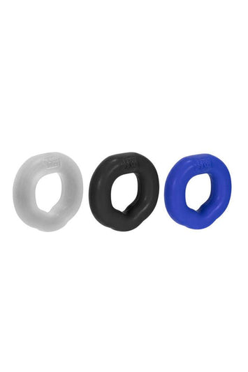 Oxballs - Hunkyjunk - Fit Ergo Cock Ring - Assorted Colours - Stag Shop