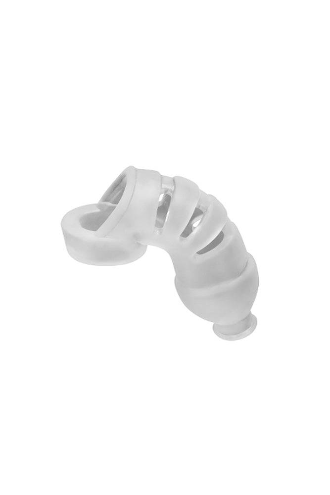 Oxballs - Hunkyjunk - Lockdown Chastity Cage - Clear - Stag Shop