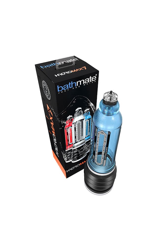 Bathmate - HydroMax7 Penis Pump - Blue - Stag Shop