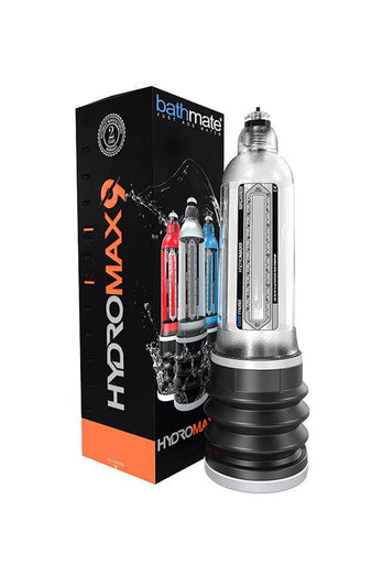 Bathmate - HydroMax9 Penis Pump - Clear - Stag Shop