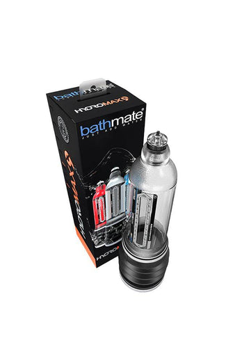 Bathmate - HydroMax9 Penis Pump - Clear - Stag Shop
