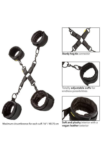 Cal Exotics - Boundless - Hog Tie - Black - Stag Shop