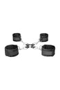 Ouch by Shots Toys - Black & White - Velcro Hogtie with Hand & Ankle Cuffs - Black - Stag Shop