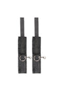 Ouch by Shots Toys - Black & White - Velcro Hogtie with Hand & Ankle Cuffs - Black - Stag Shop