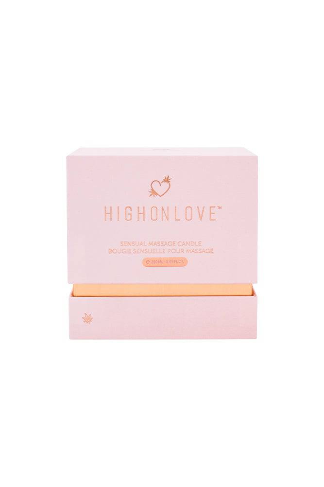 HighOnLove - Sensual Hemp Oil Massage Candle - Stag Shop