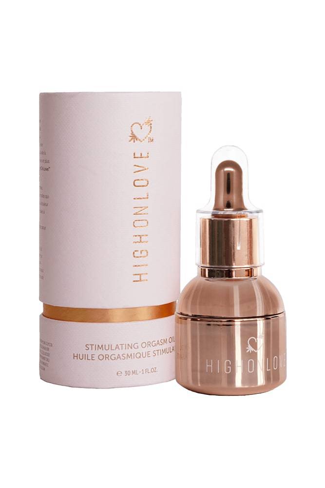 HighOnLove - Objects of Desire Gift Kit - Stimulating Oil & Palm Massager - Stag Shop