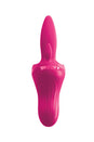 Pipedream - 3Some - Holey Trinity Triple Tongue Vibrator - Pink - Stag Shop