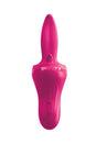 Pipedream - 3Some - Holey Trinity Triple Tongue Vibrator - Pink - Stag Shop