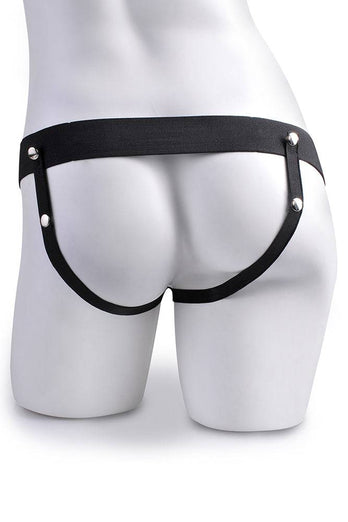 Pipedream - Fetish Fantasy - 7.5 Inch Hollow Squirting Strap-On - Beige - Stag Shop