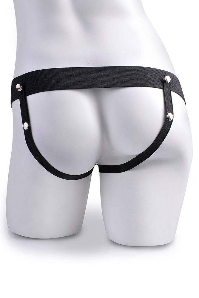 Pipedream - Fetish Fantasy - 7.5 Inch Hollow Squirting Strap-On - Beige - Stag Shop