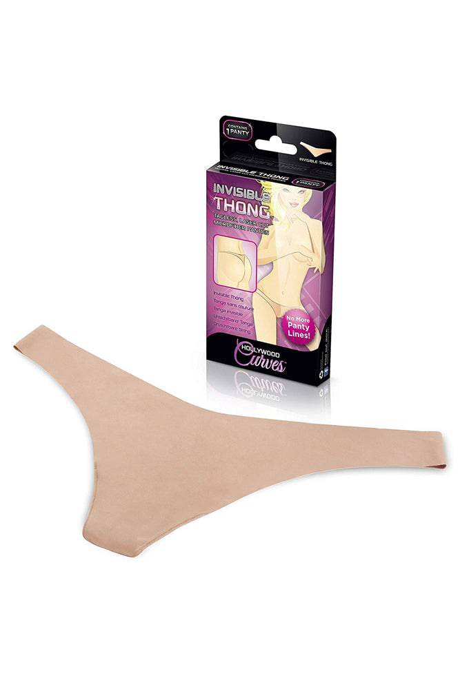 Hollywood Curves - HC023 - Invisible Thong - Stag Shop