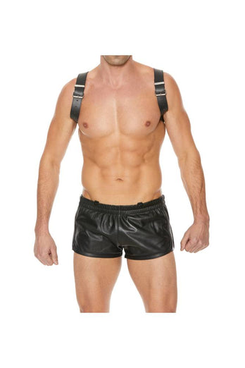 Ouch by Shots Toys - Holster Harness - Black - Stag Shop