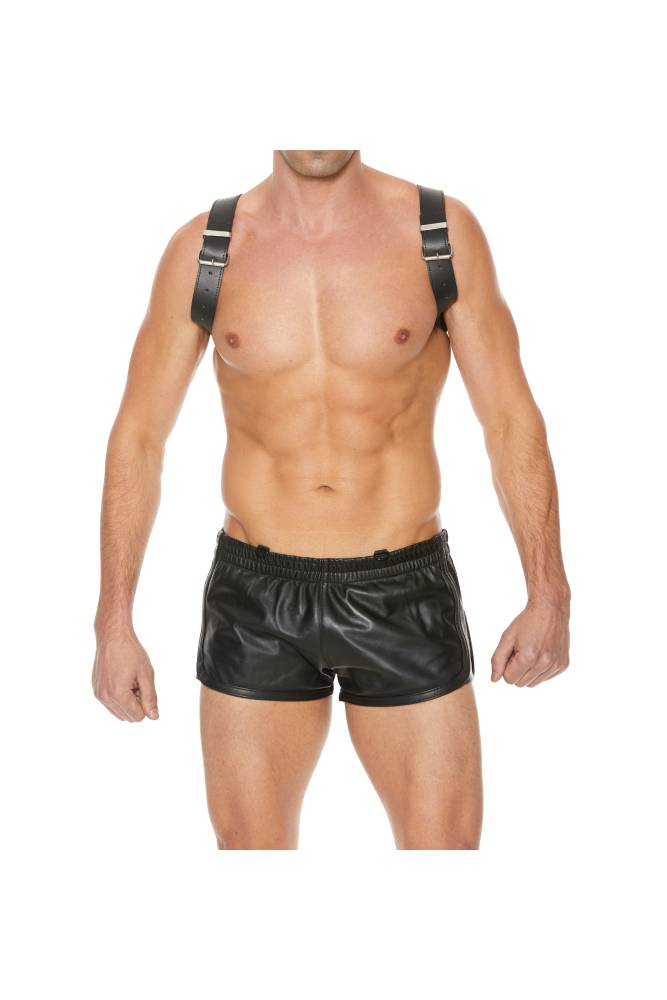 Ouch by Shots Toys - Holster Harness - Black - Stag Shop