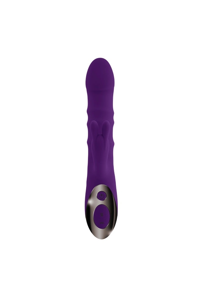 Playboy - Hop to It Rabbit Vibrataor - Purple - Stag Shop